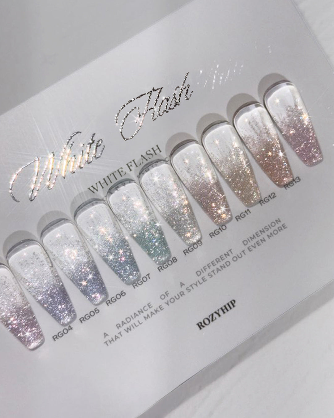 ROZYHIP - White Flash Collection 10colors