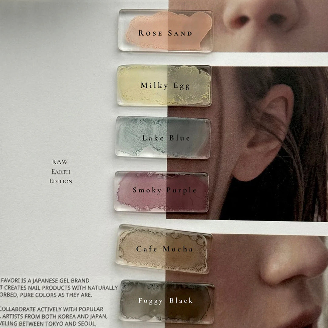 the favori - RAW EARTH EDITION 6colors
