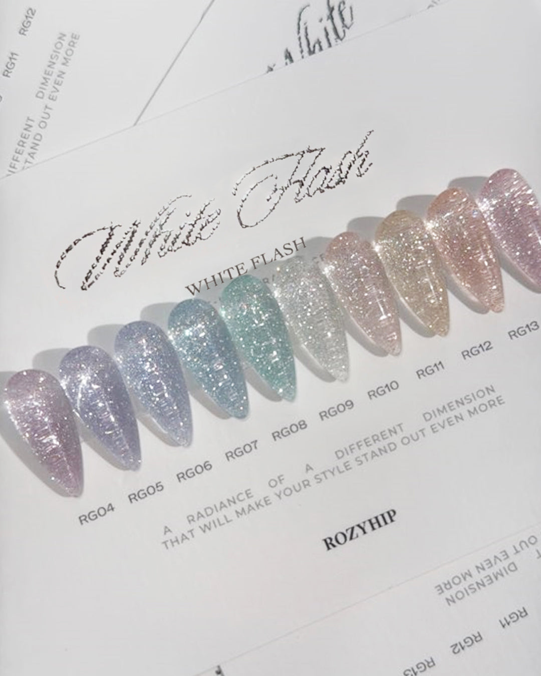 ROZYHIP - White Flash Collection 10colors
