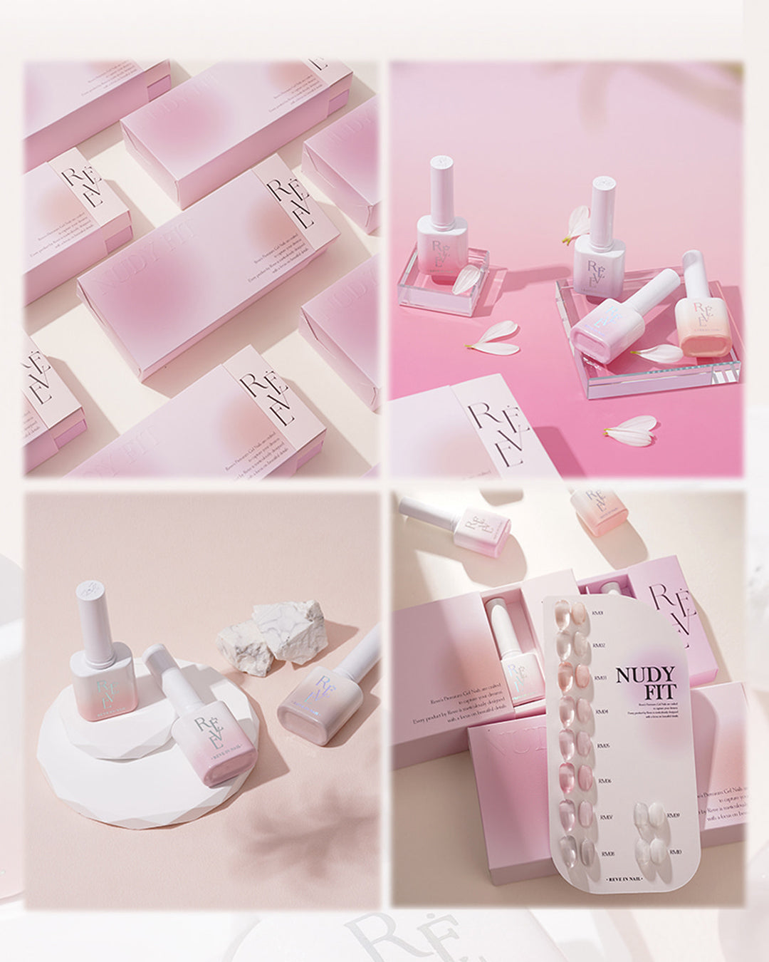 REVE IN NAIL - NUDY FIT 10 colors