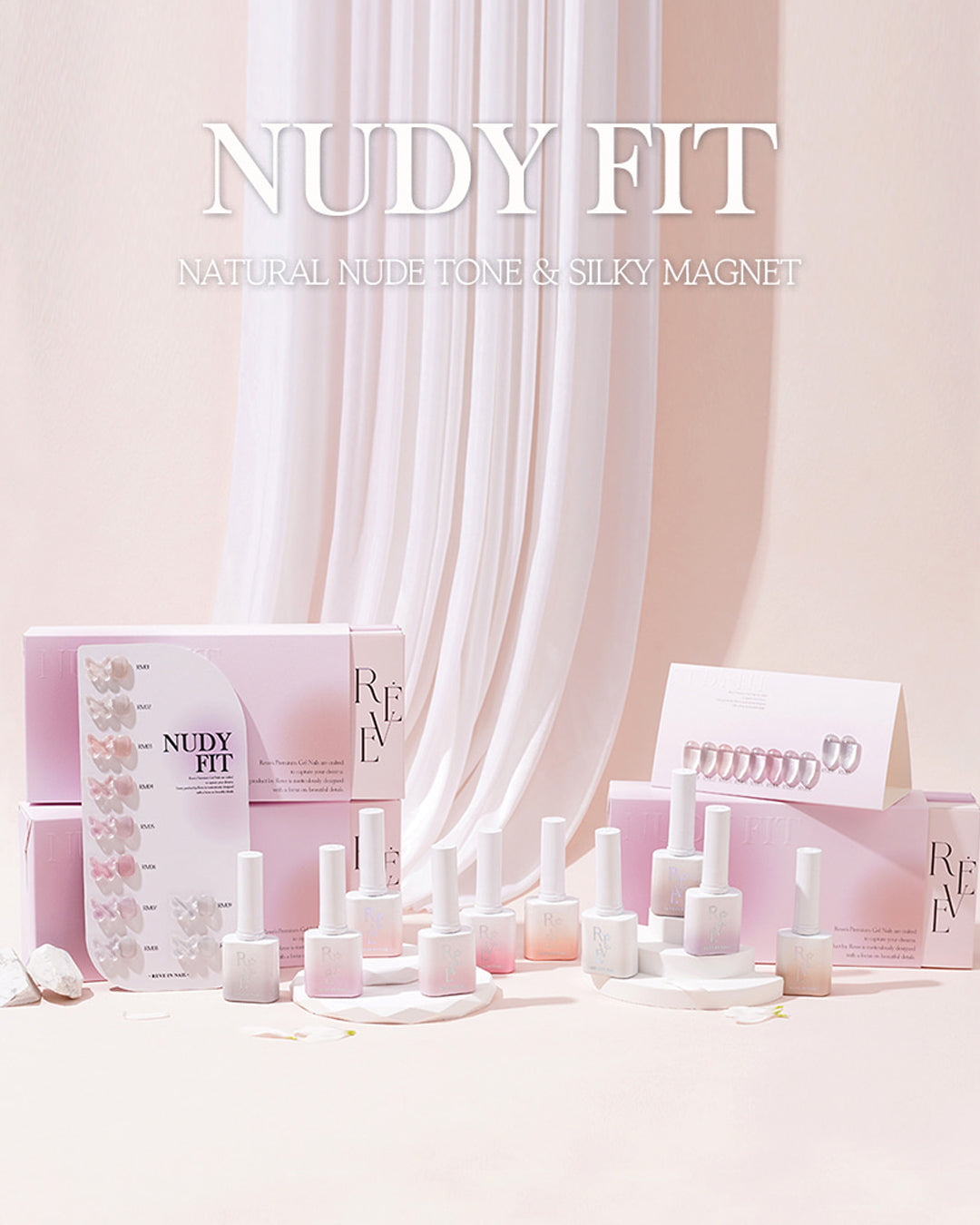 REVE IN NAIL - NUDY FIT 10 colors