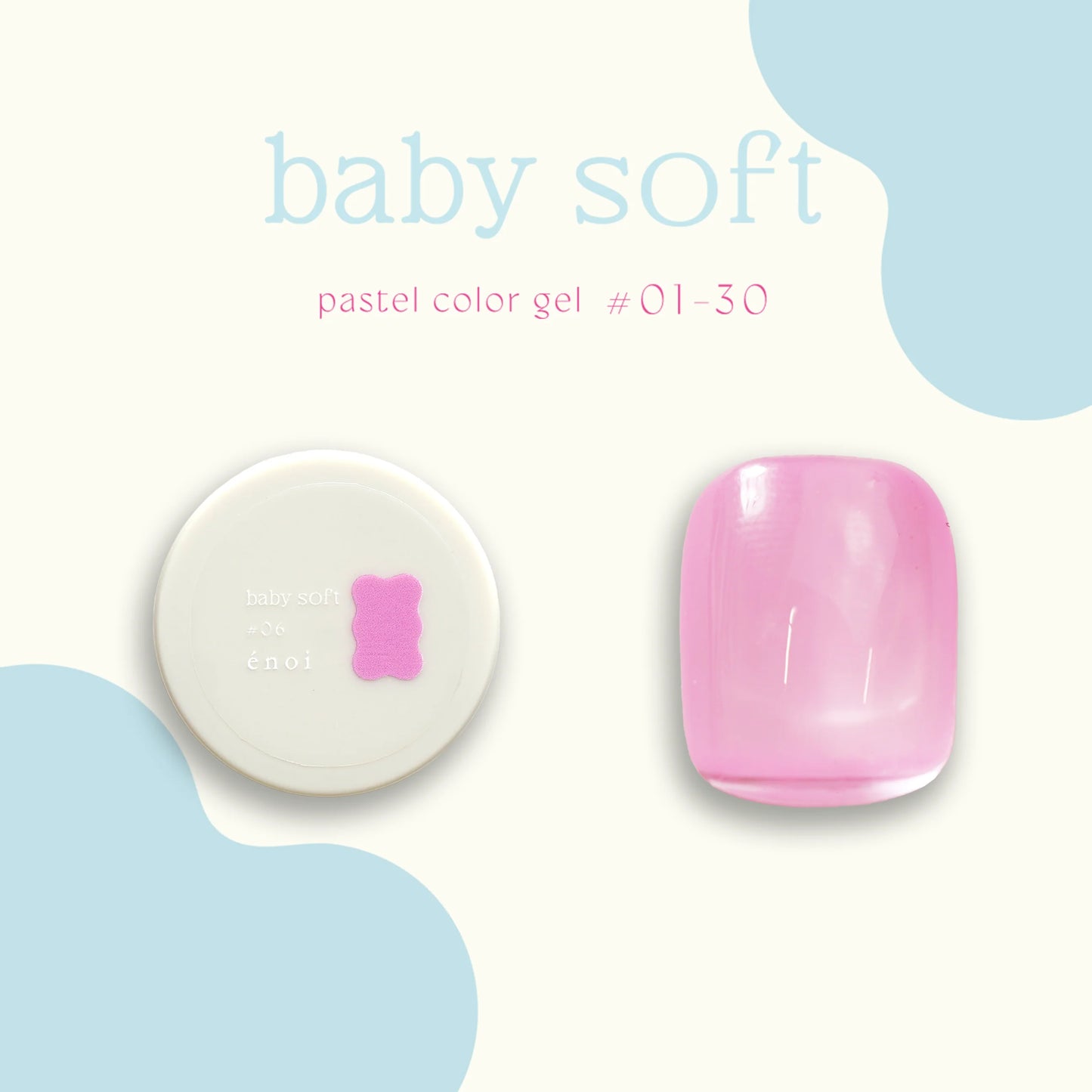 énoi - baby soft pastel color gel