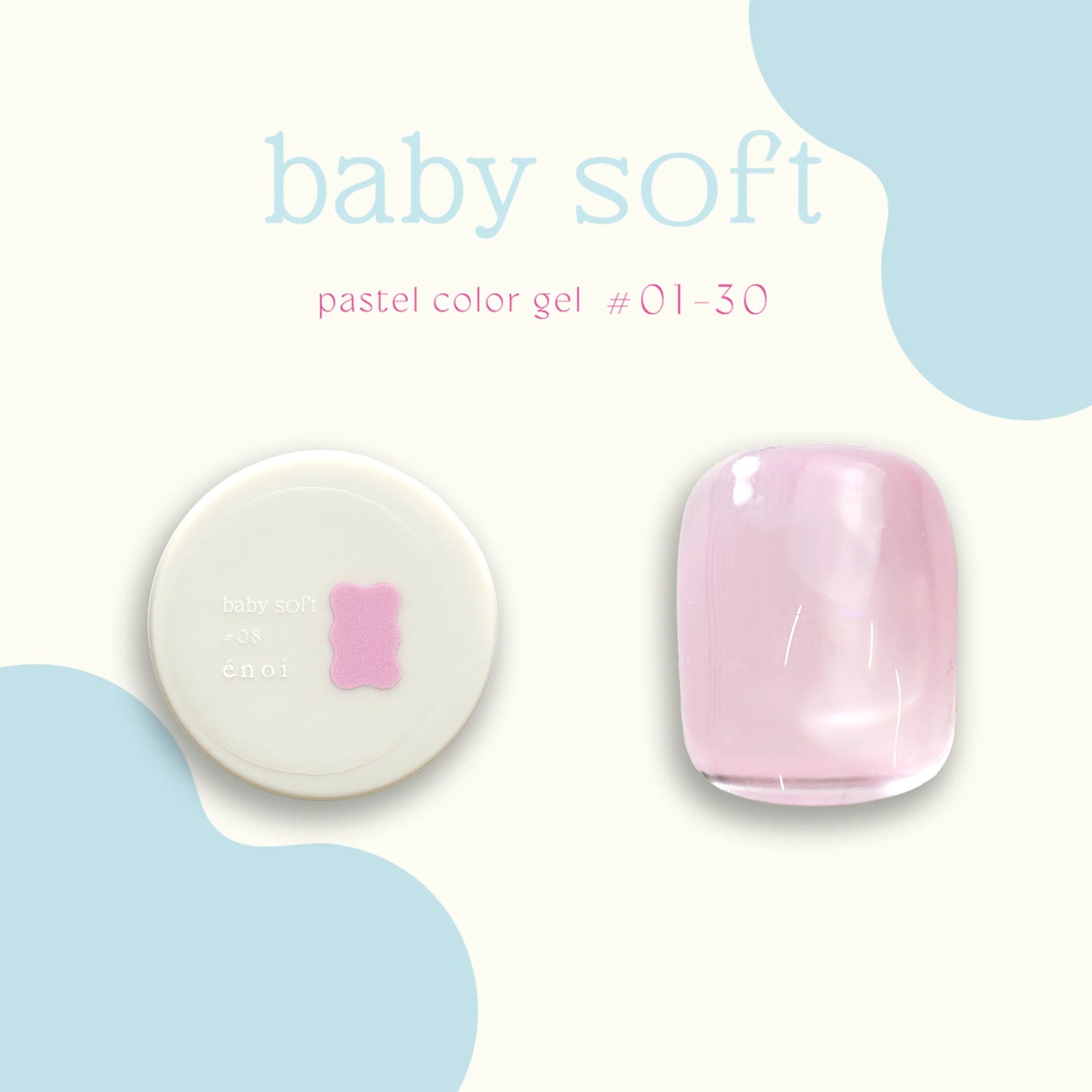 énoi - baby soft pastel color gel