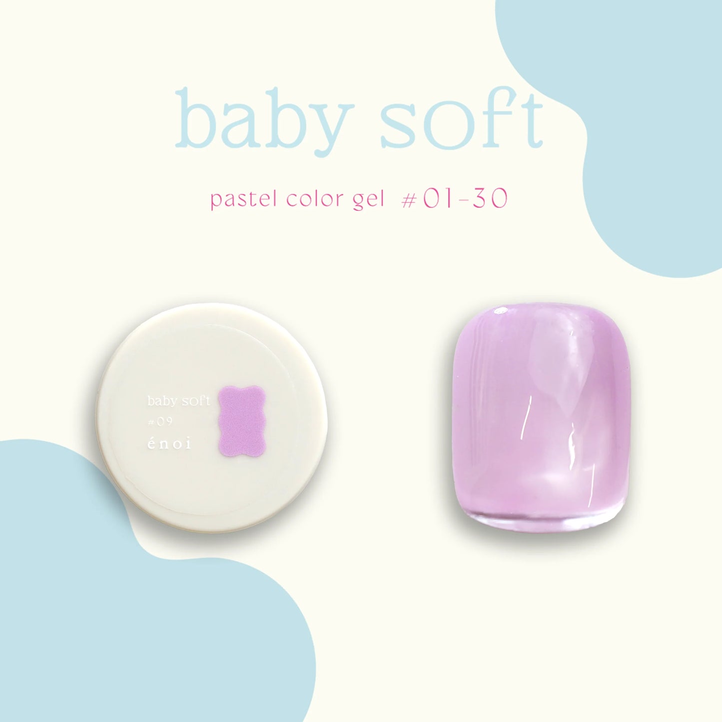 énoi - baby soft pastel color gel