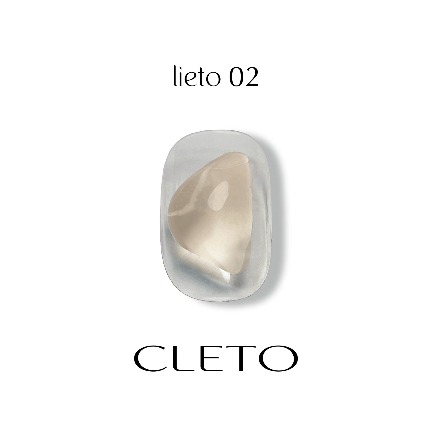CLETO - non-wipe art color gel lieto ( 01 - 08 )