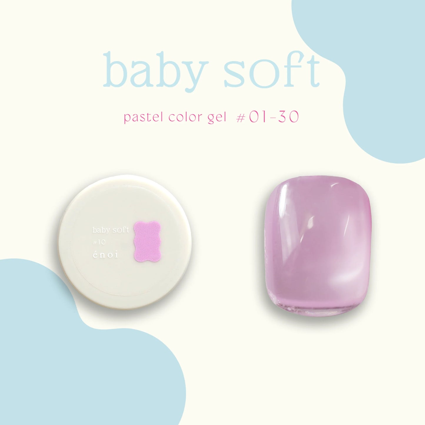 énoi - baby soft pastel color gel