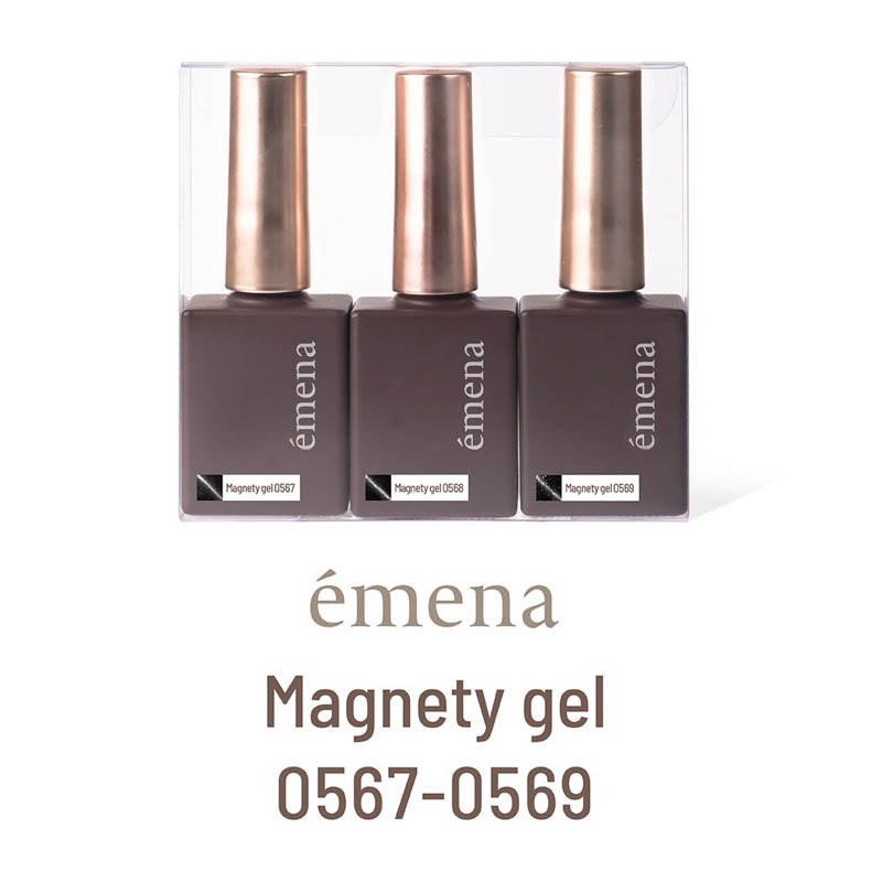 émena Magnetic Gel 3-Color Set 0567-0569