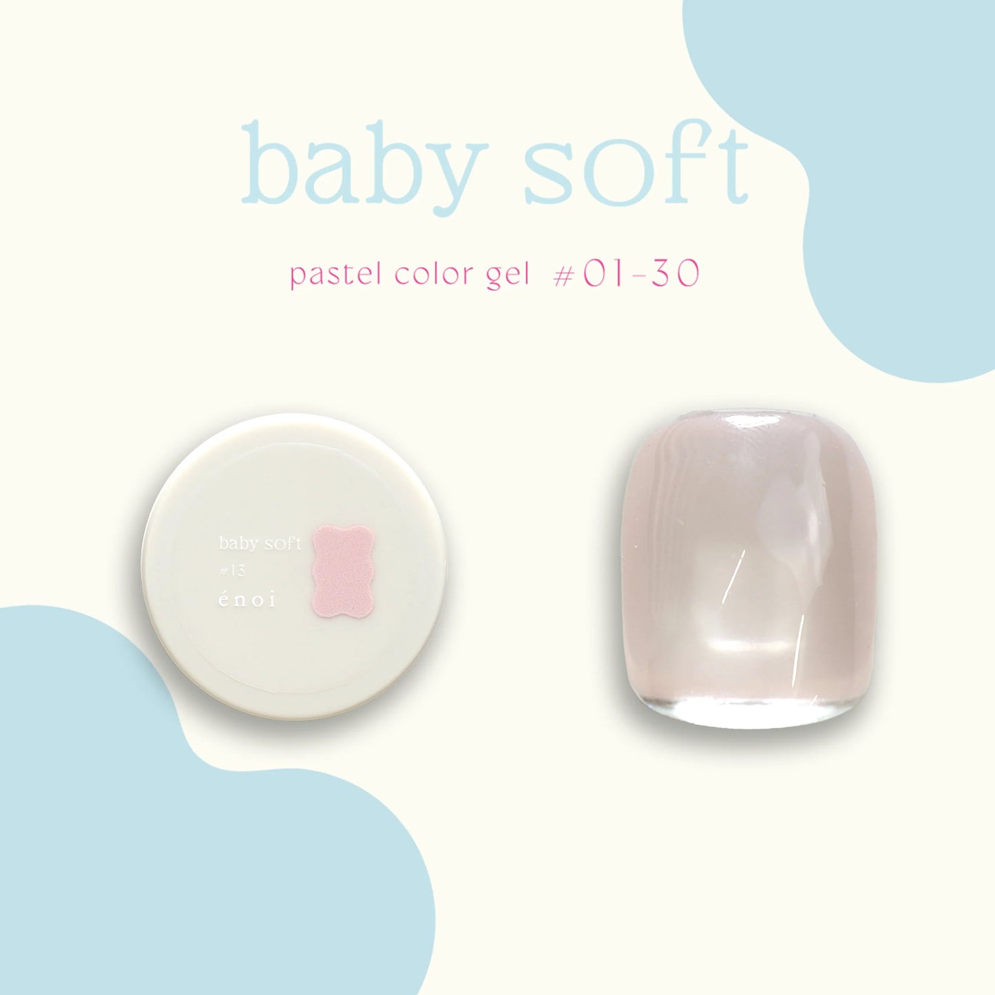 énoi - baby soft pastel color gel