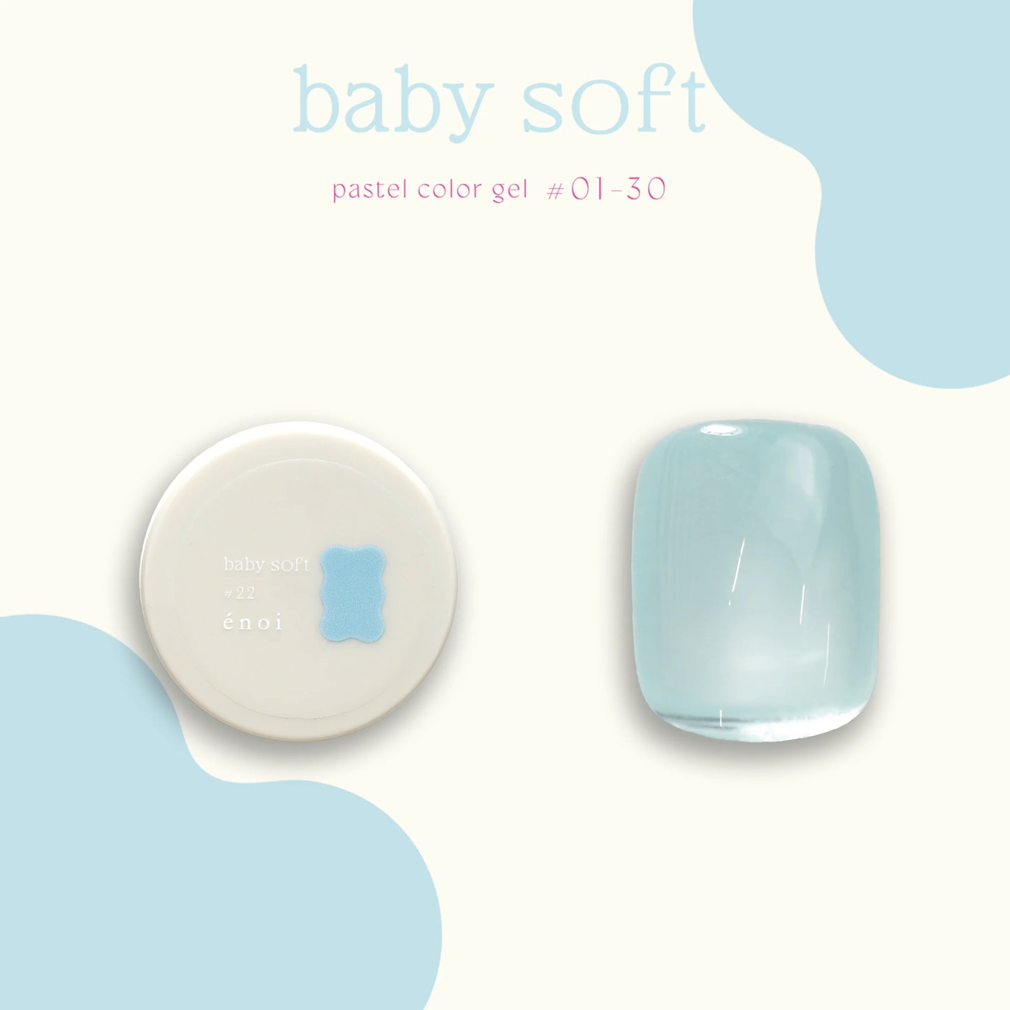 énoi - baby soft pastel color gel
