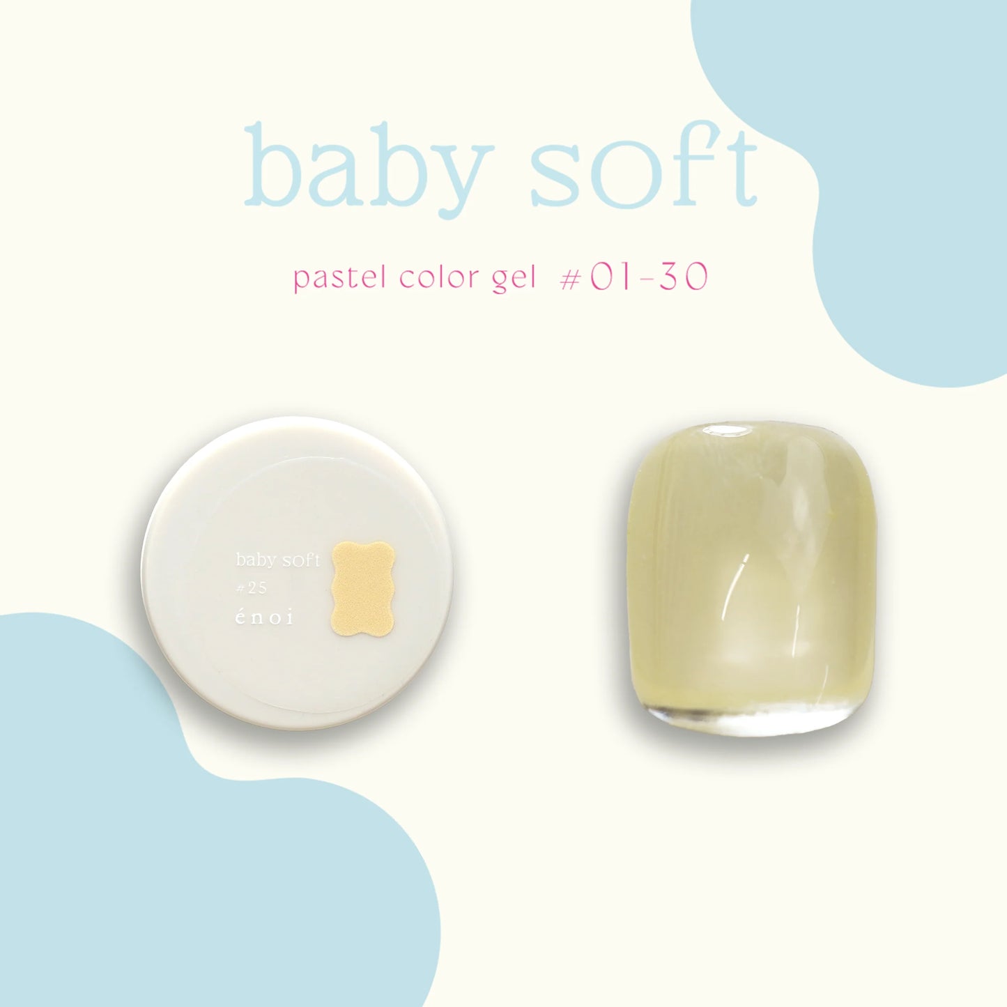 énoi - baby soft pastel color gel