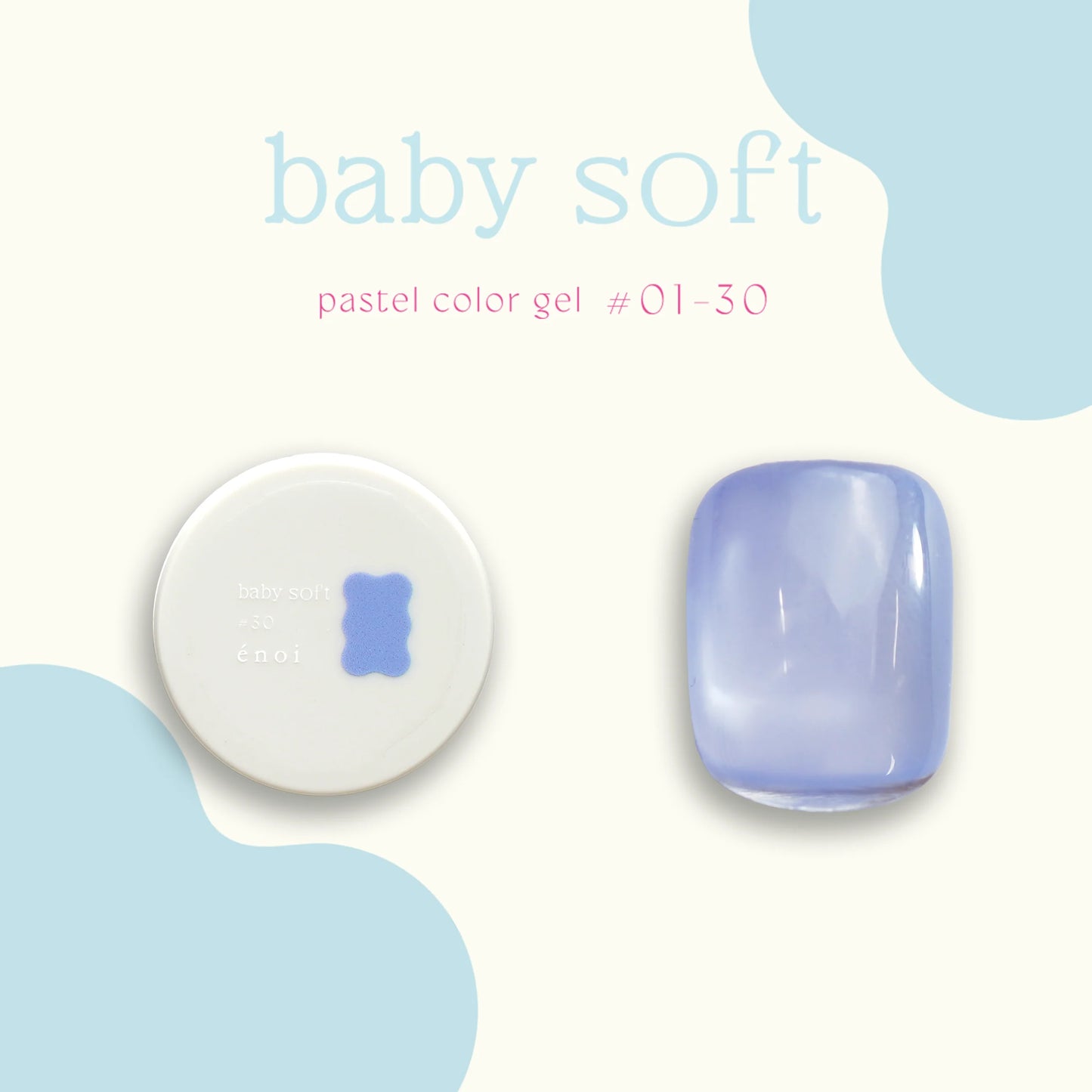 énoi - baby soft pastel color gel