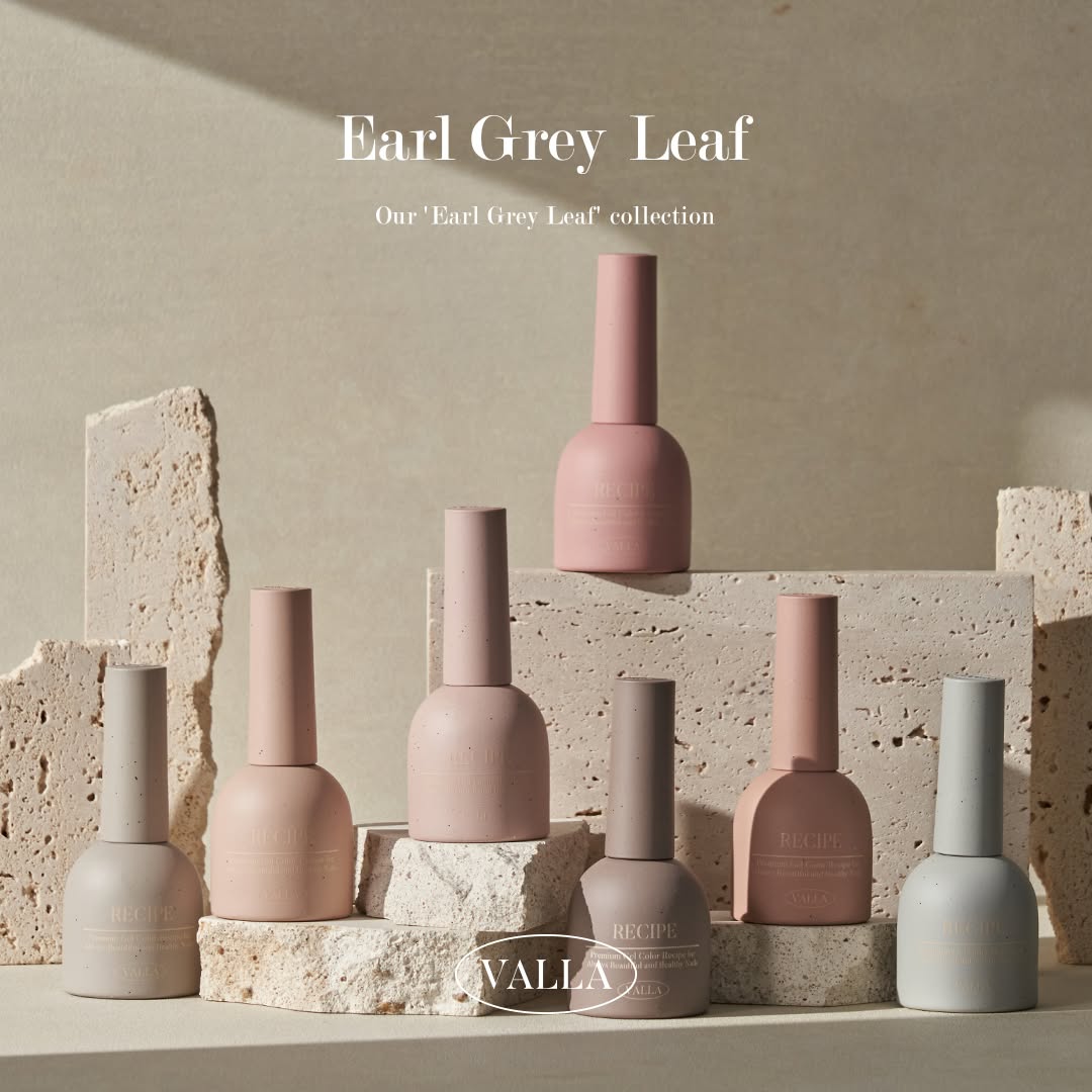VALLA - EARL GREY LEAF Collection 7 colors