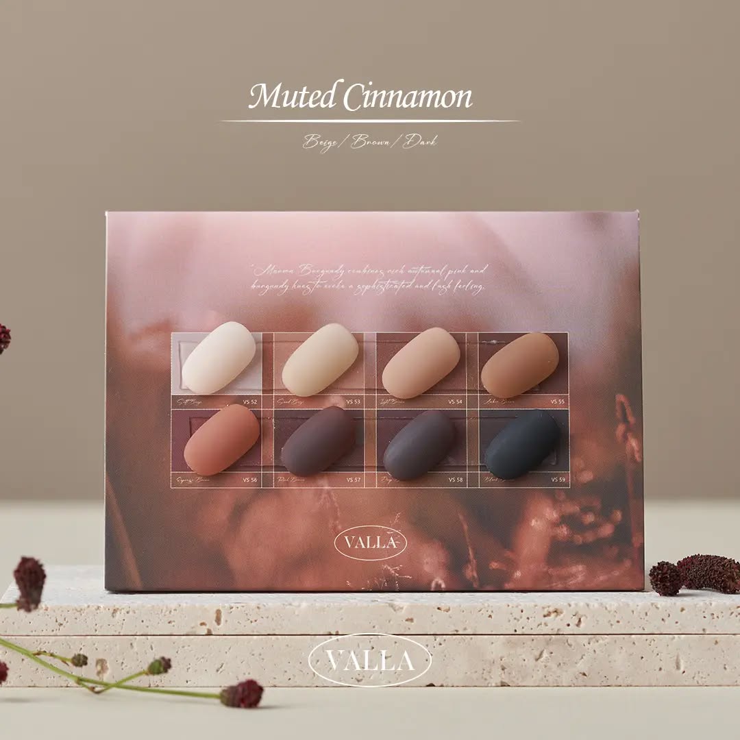 VALLA - MUTED CINNAMON Collection 8 colors