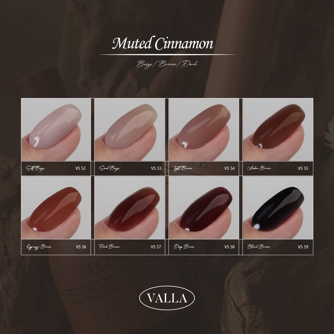 VALLA - MUTED CINNAMON Collection 8 colors