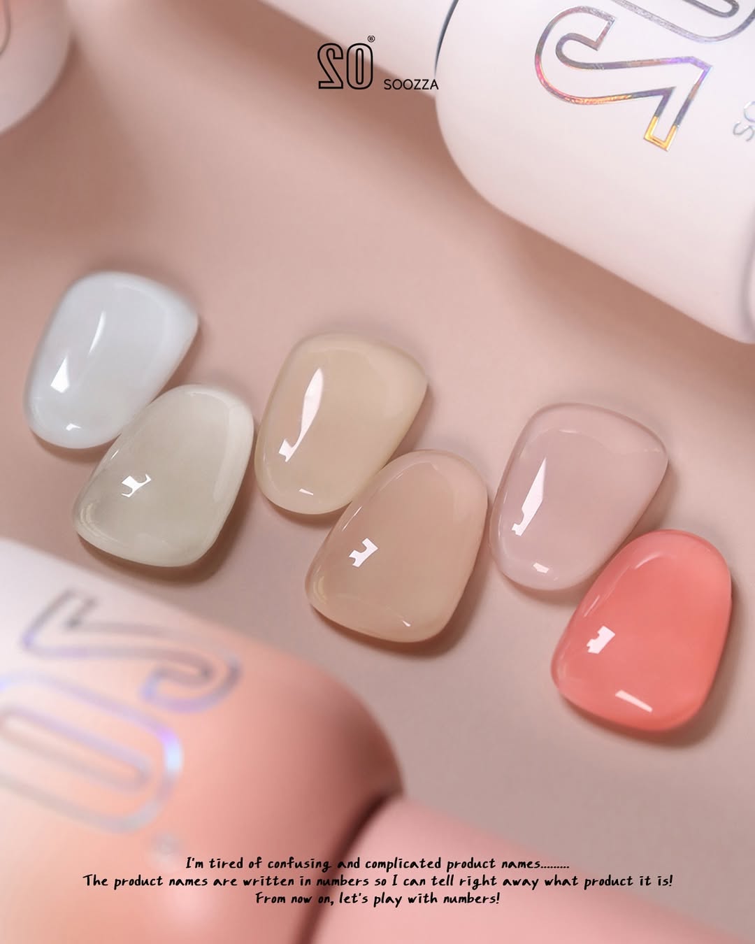 SOOZZA - Color Gel 6 Colors ( 01-06 )