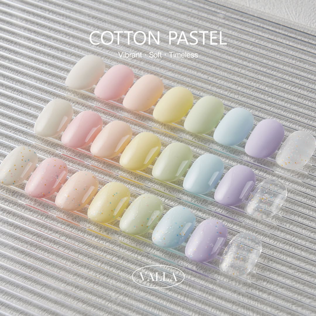 VALLA - COTTON PASTEL Collection 8 colors