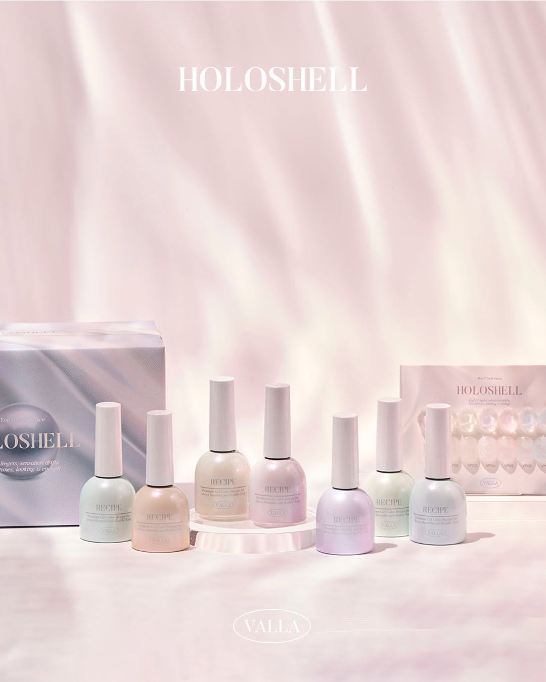VALLA - HOLOSHELL Collection 7 colors