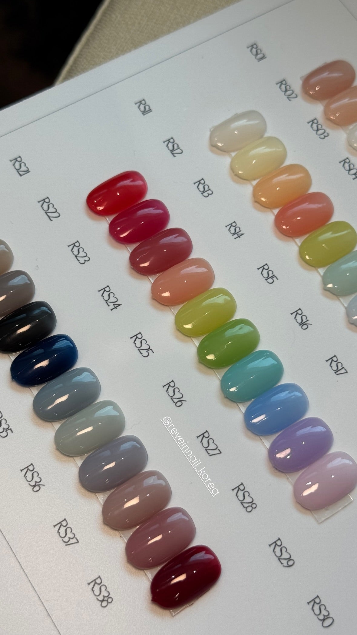 REVE IN NAIL - GRIEF 10 colors