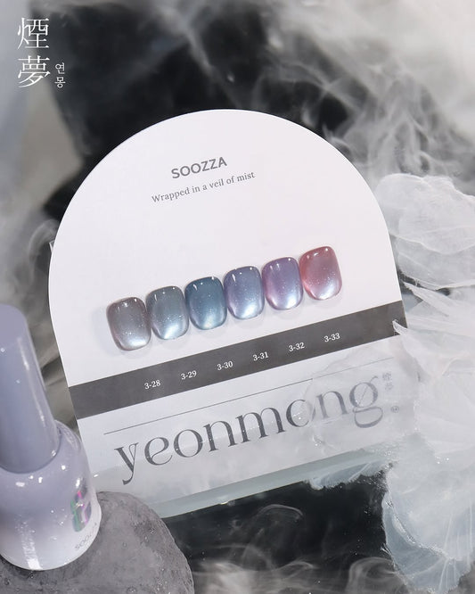SOOZZA - 3 Magnetic Gel 6 Colors ( 28-33 )