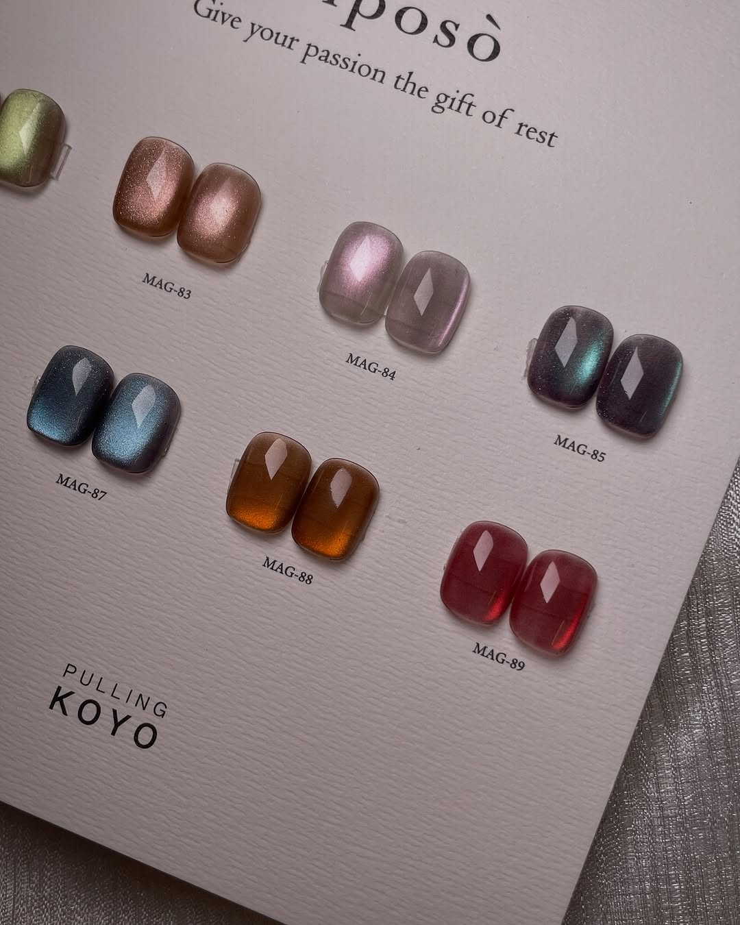 riposo - Pulling KOYO 8 colors