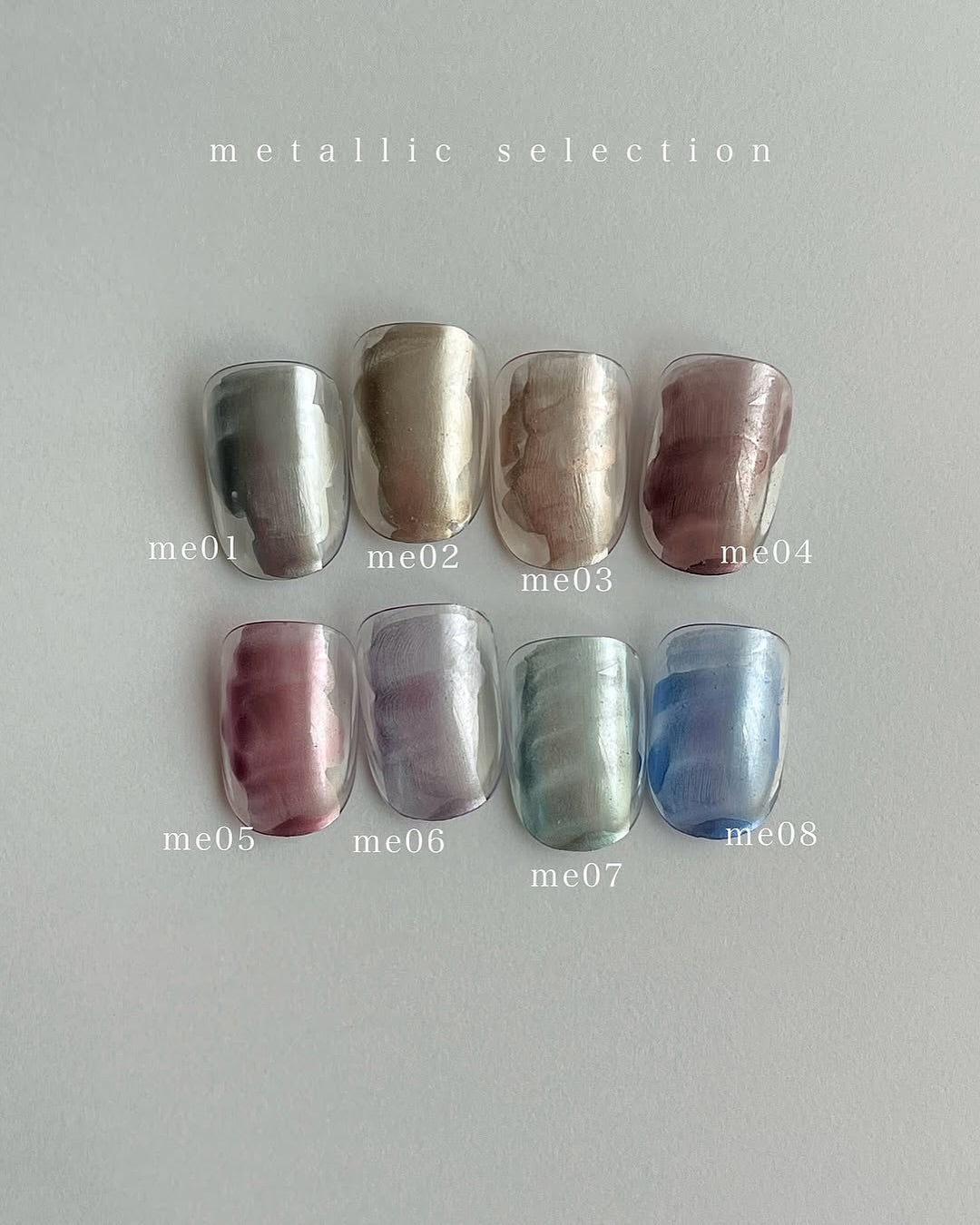 henum - metallic ink selection 8colors