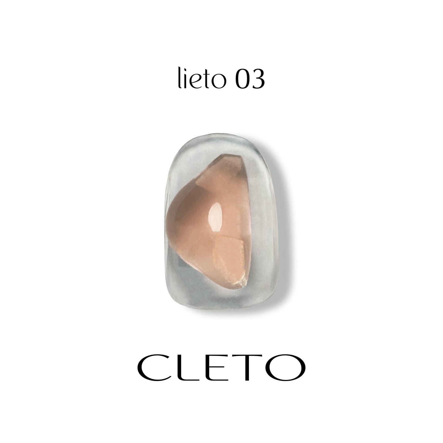 CLETO - non-wipe art color gel lieto ( 01 - 08 )