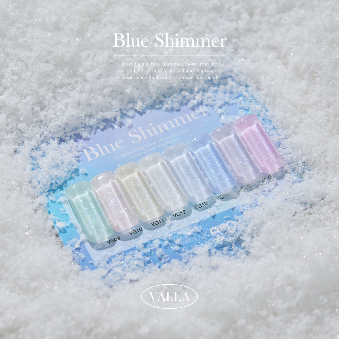 VALLA - Blue Shimmer Collection 8 colors