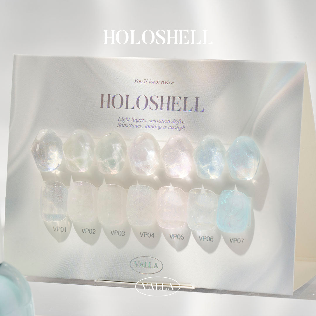 VALLA - HOLOSHELL Collection 7 colors
