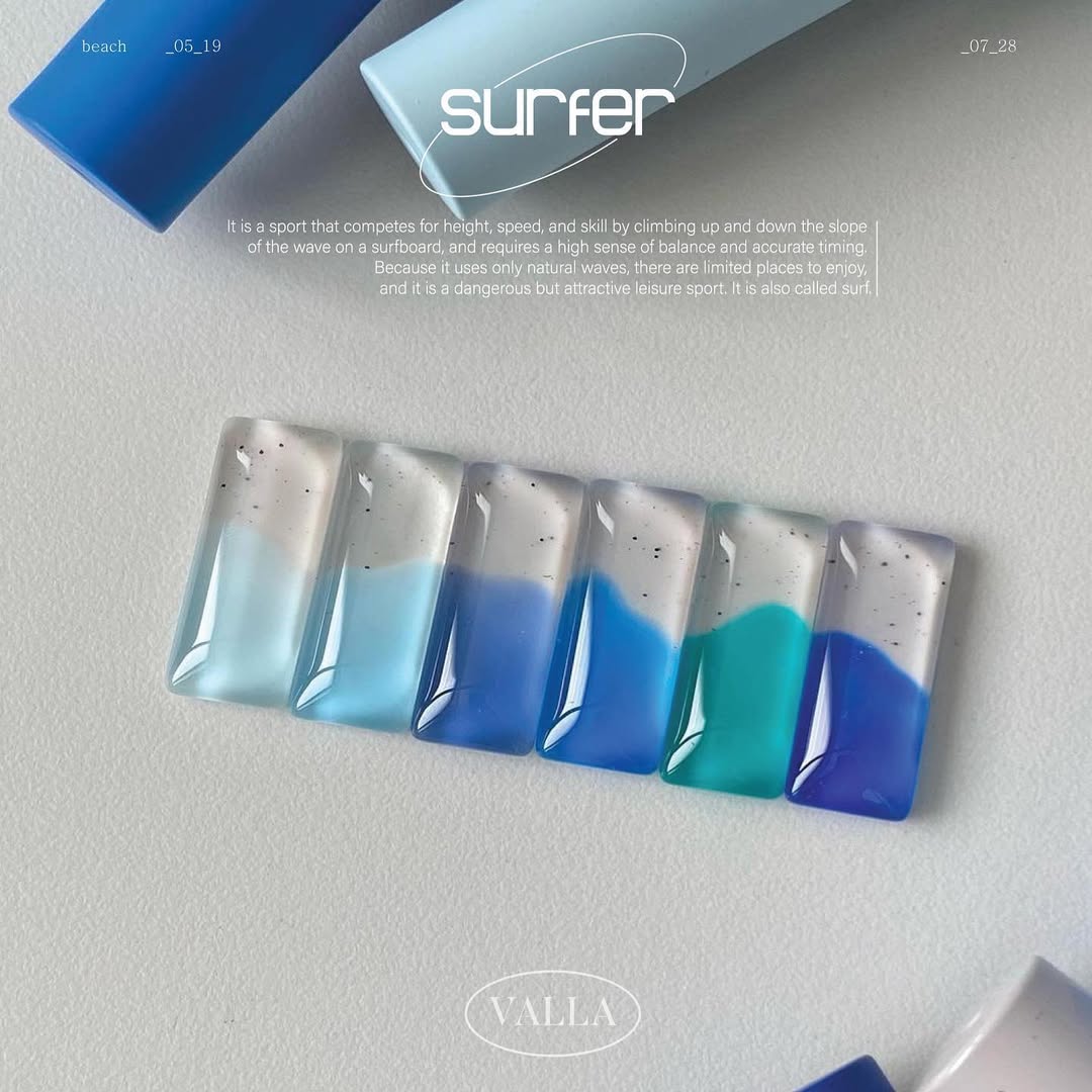 VALLA - SURFER Collection 7 colors