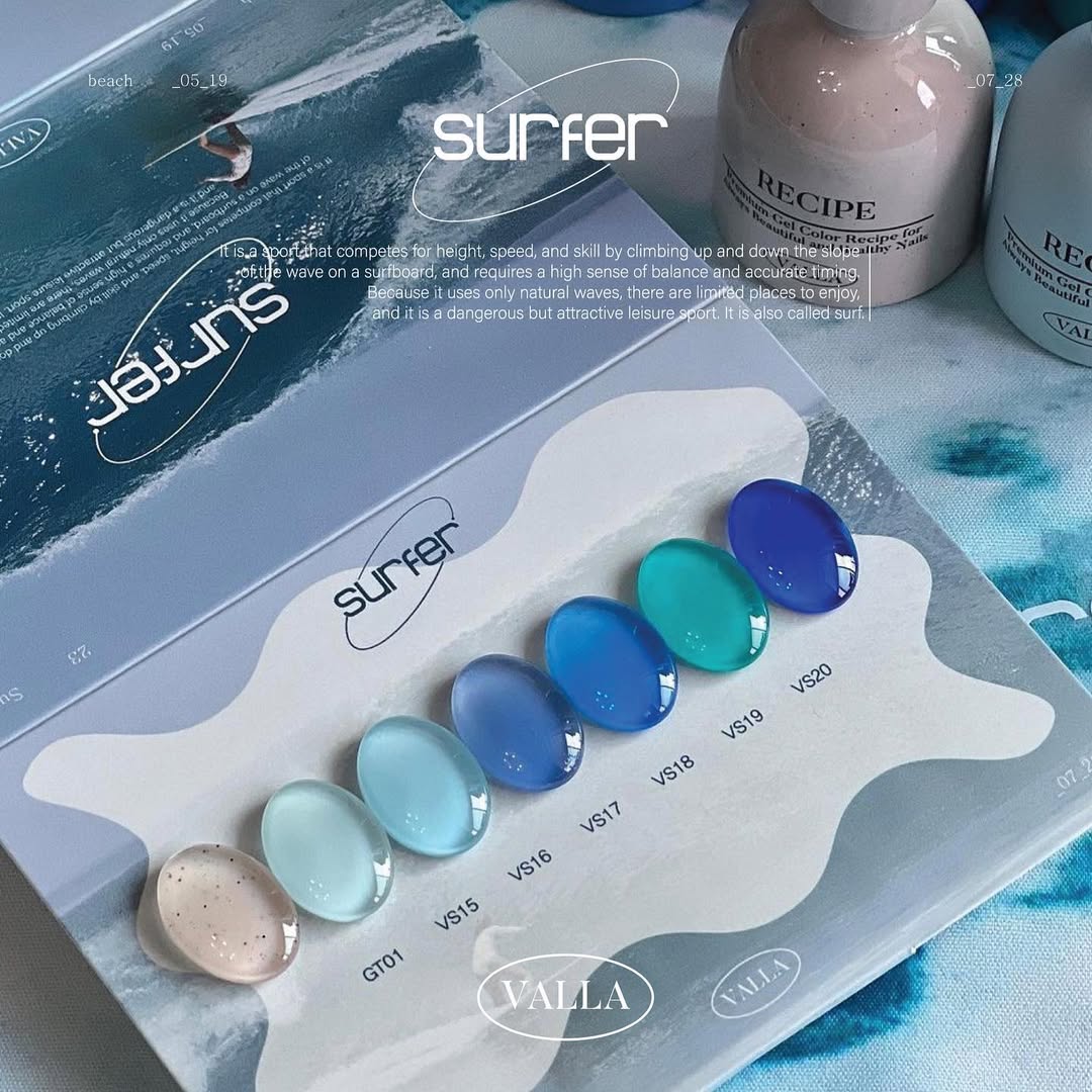 VALLA - SURFER Collection 7 colors
