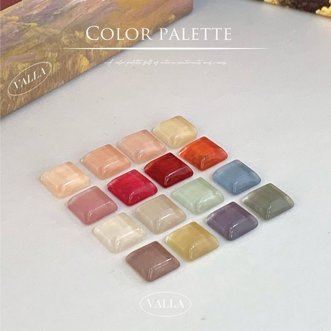 VALLA - COLOR PALETTE Ⅱ Collection 8 colors