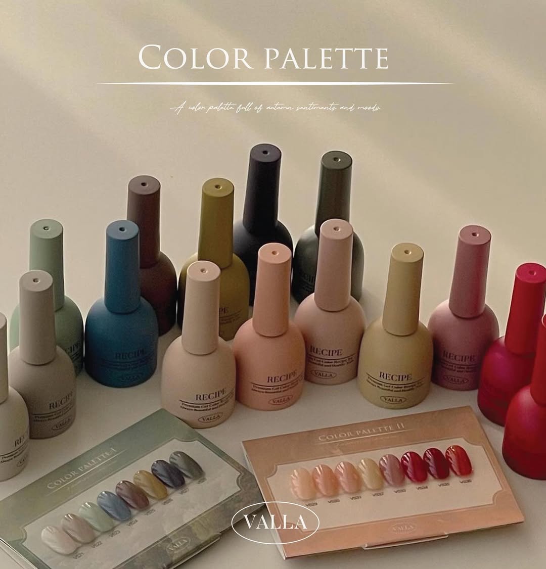 VALLA - COLOR PALETTE Ⅱ Collection 8 colors