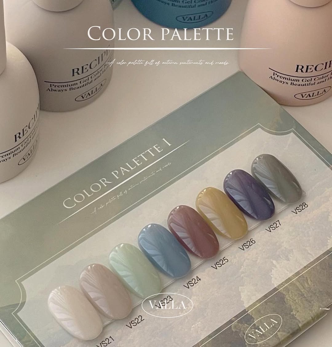 VALLA - COLOR PALETTE I Collection 8 colors