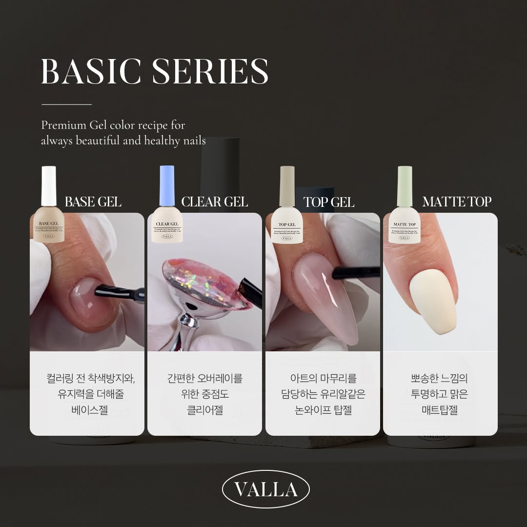 VALLA - Premium Matte Top Gel