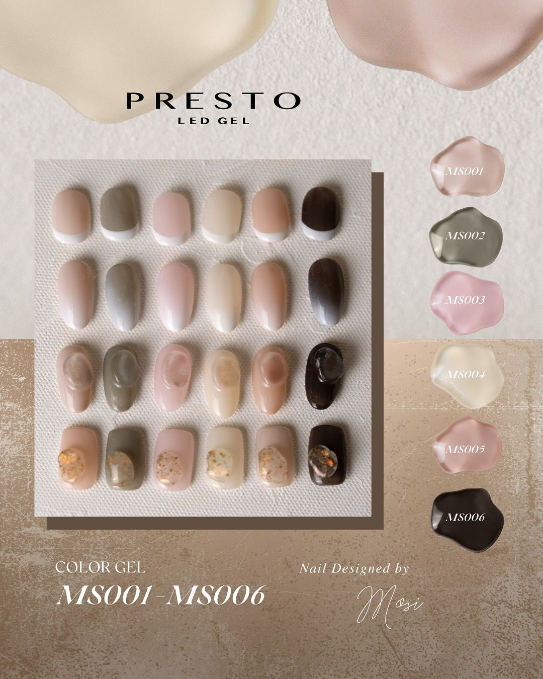 PRESTO - Unlimited Color ( MS001 - MS006 )