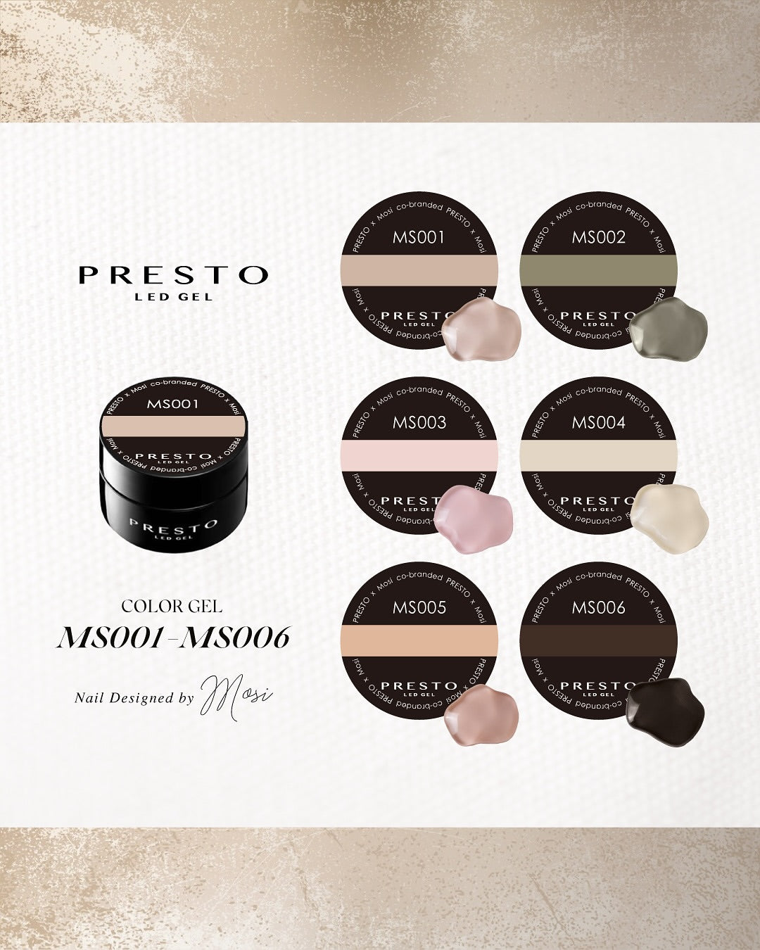 PRESTO - Unlimited Color ( MS001 - MS006 )