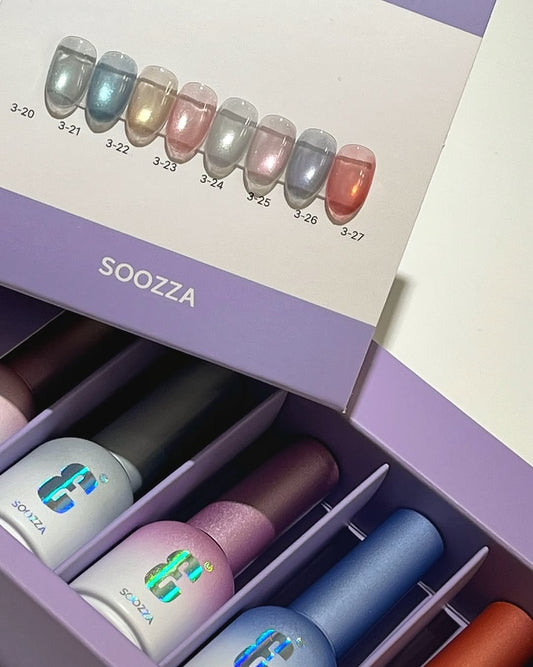 SOOZZA - 3 Magnetic Gel 8 Colors ( 20-27 )