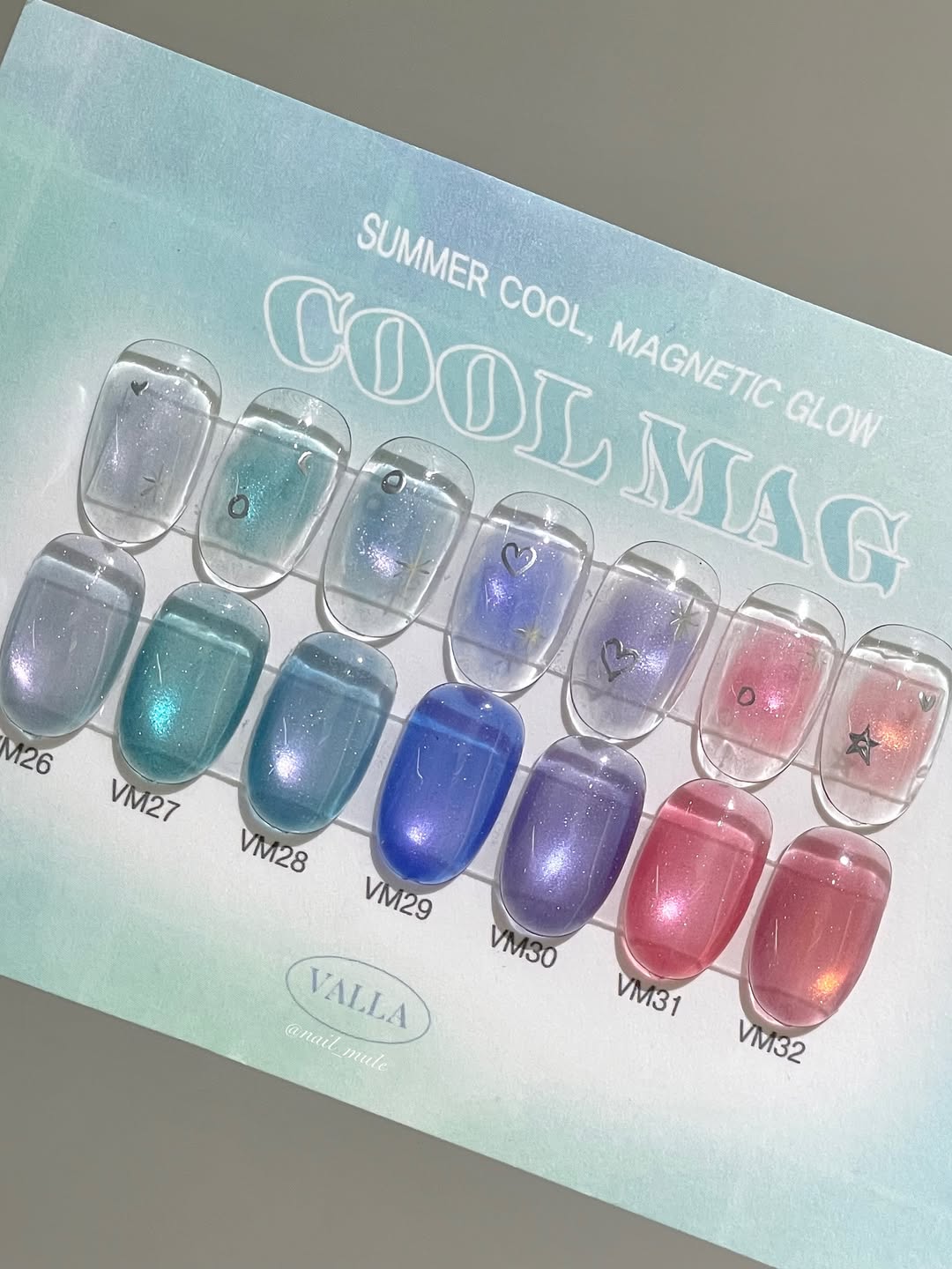 VALLA - COOLMAG Collection 7 colors