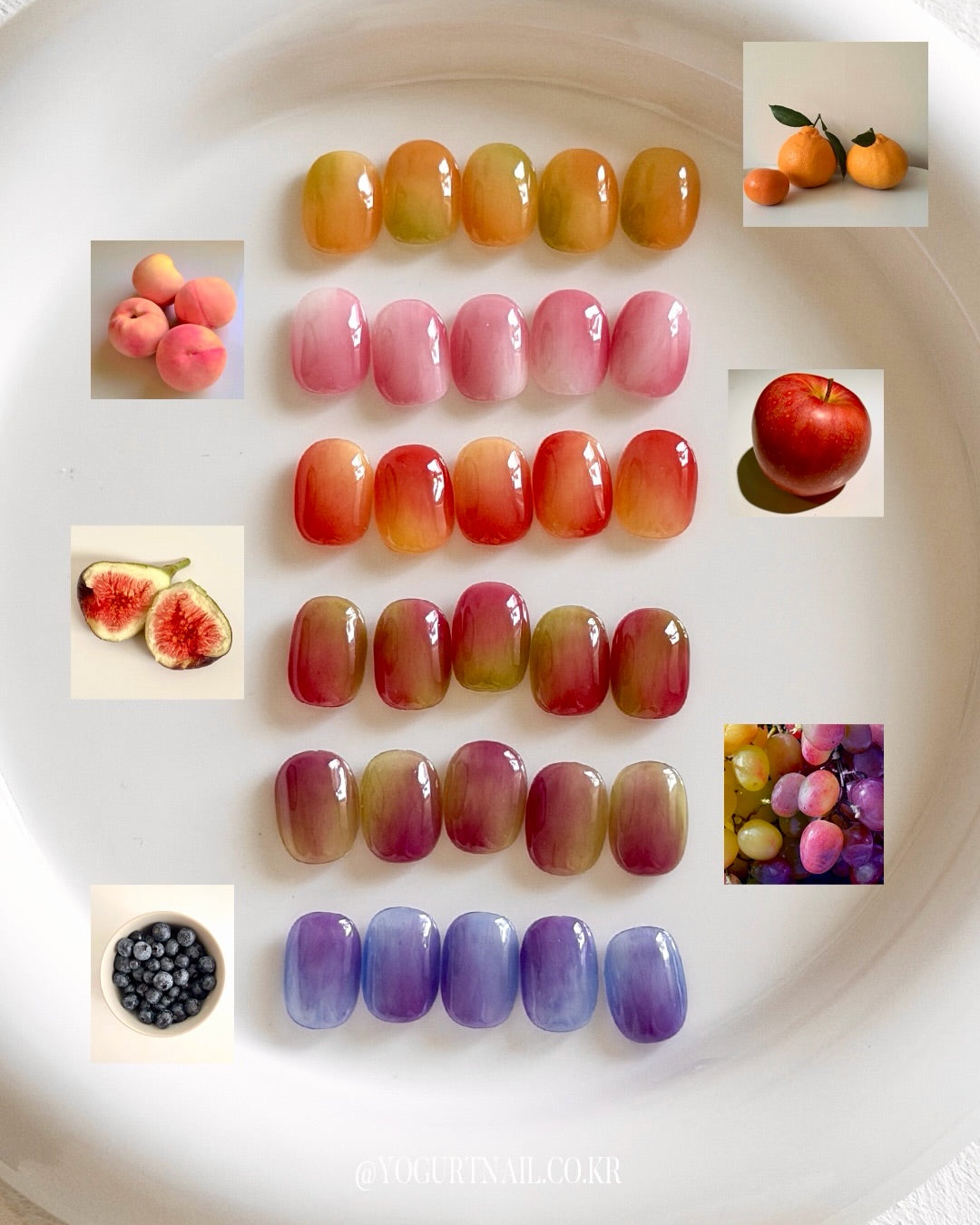 YOGURTNAIL - Fruit Syrup Collection