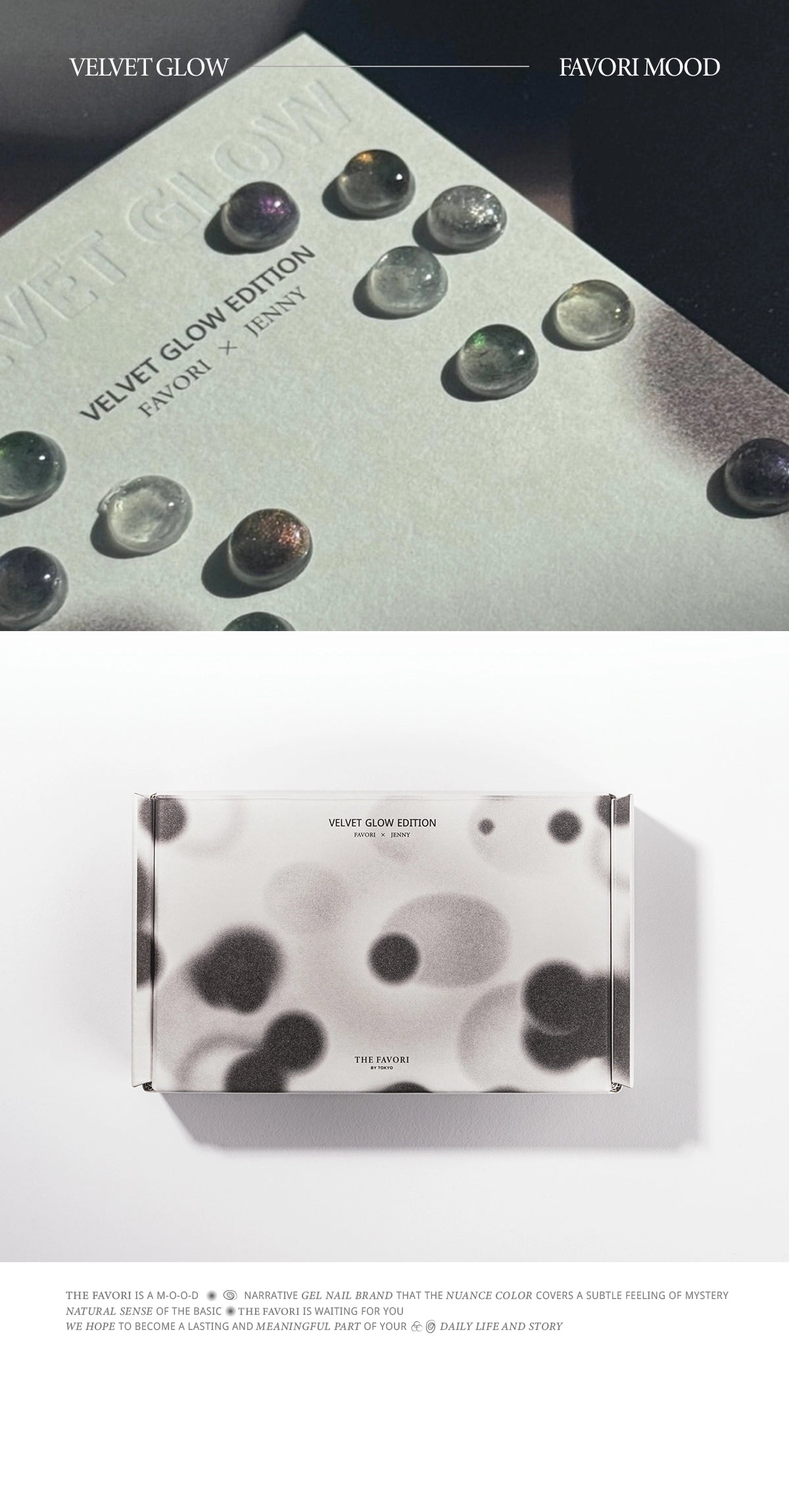 the favori x JENNY - THE VELVET GLOW EDITION