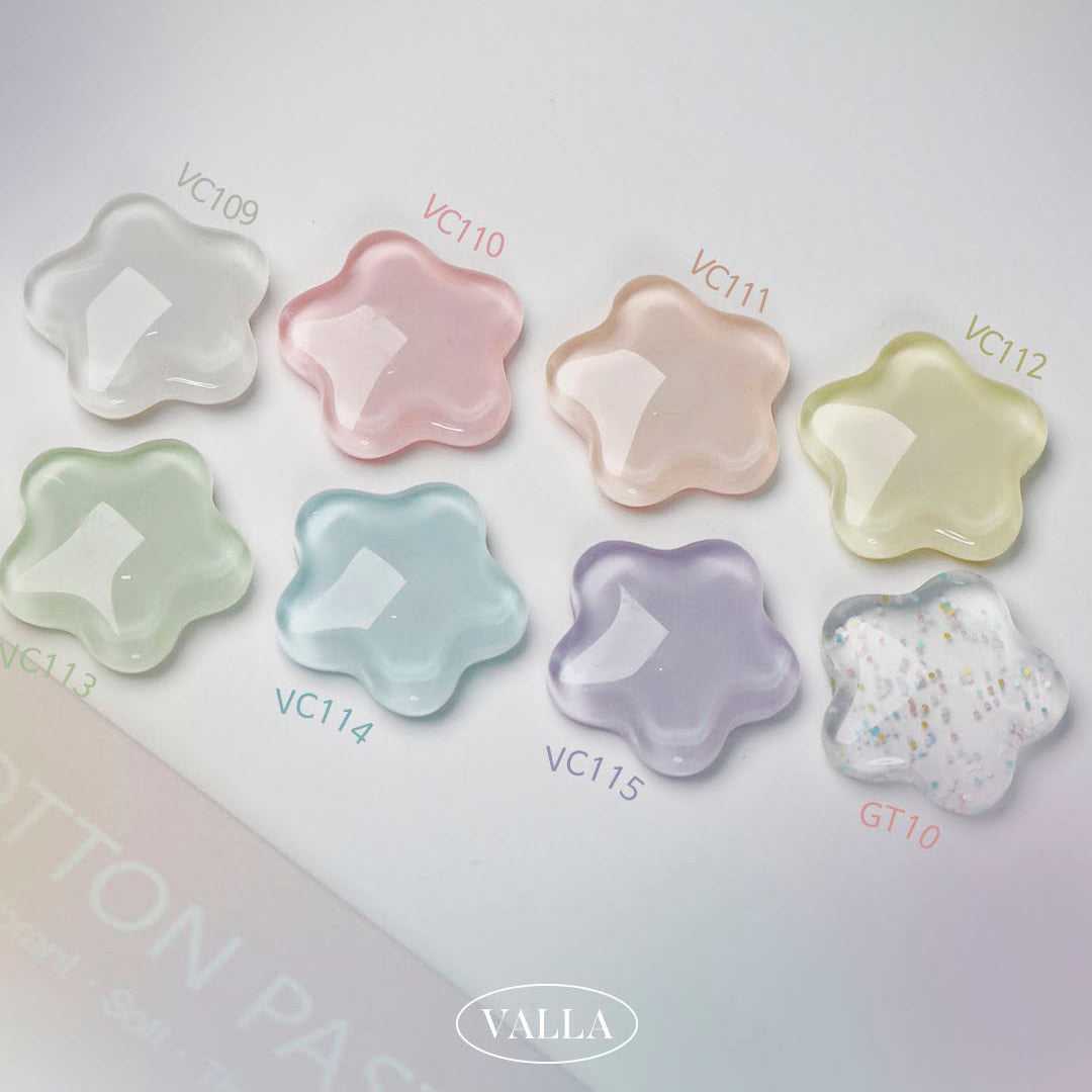 VALLA - COTTON PASTEL Collection 8 colors