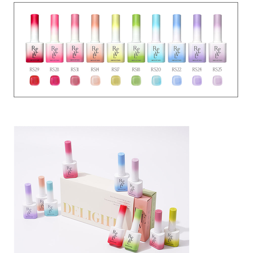 <pre-order> REVE IN NAIL - 40 colors set ( RS01 - RS40 )