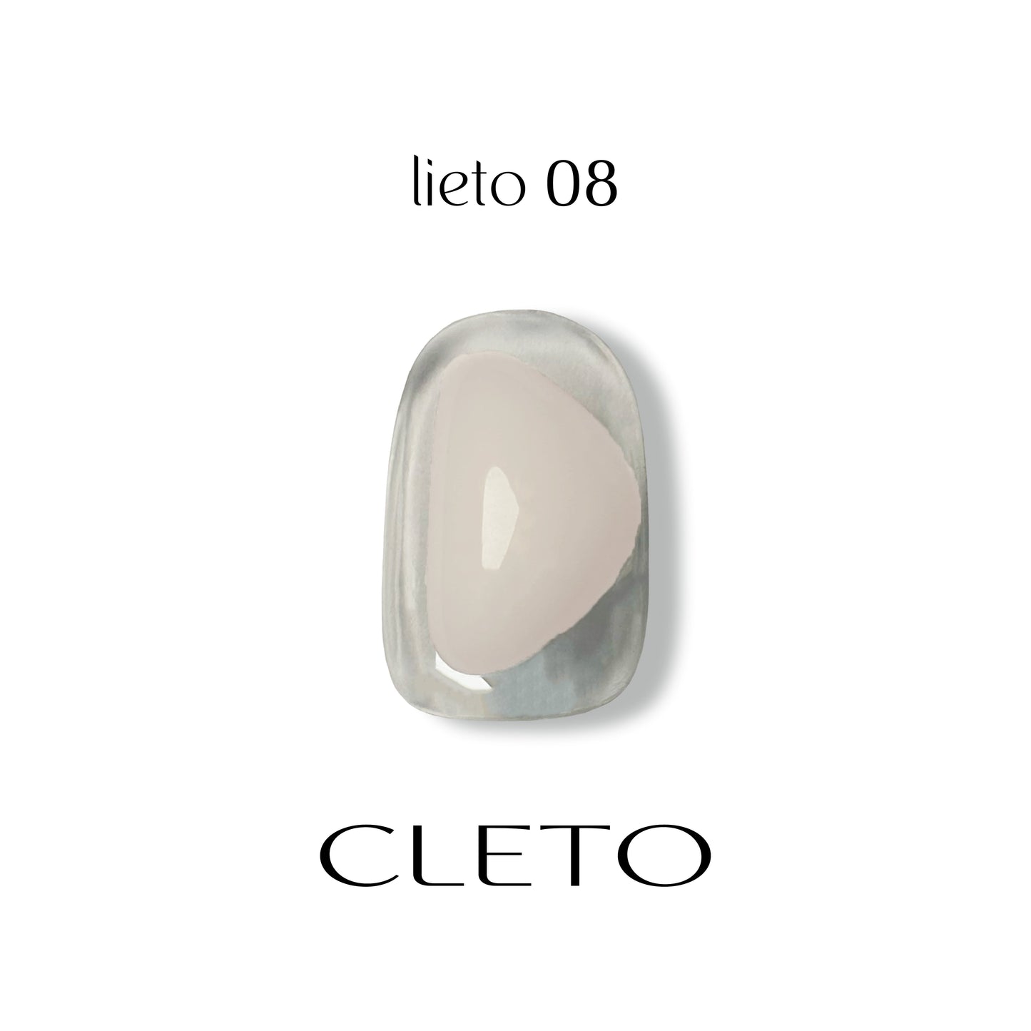 CLETO - non-wipe art color gel lieto ( 01 - 08 )