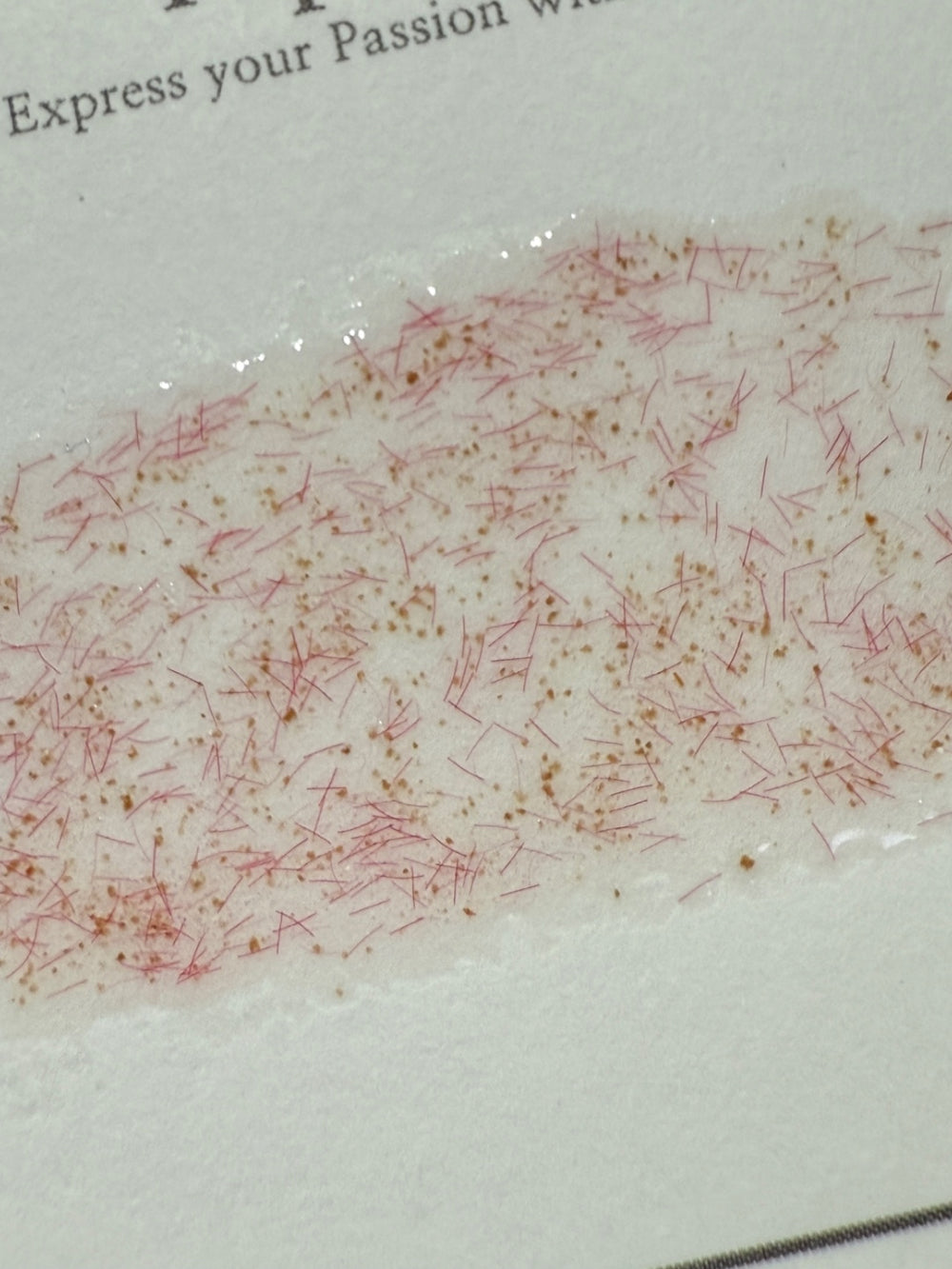 riposo - Single Velvet Glitter Gel - RED (GL-21)