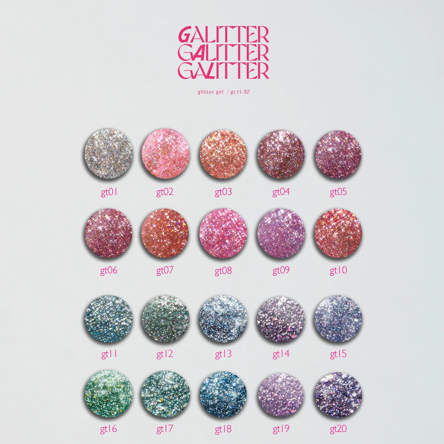 énoi - galitter glitter gel