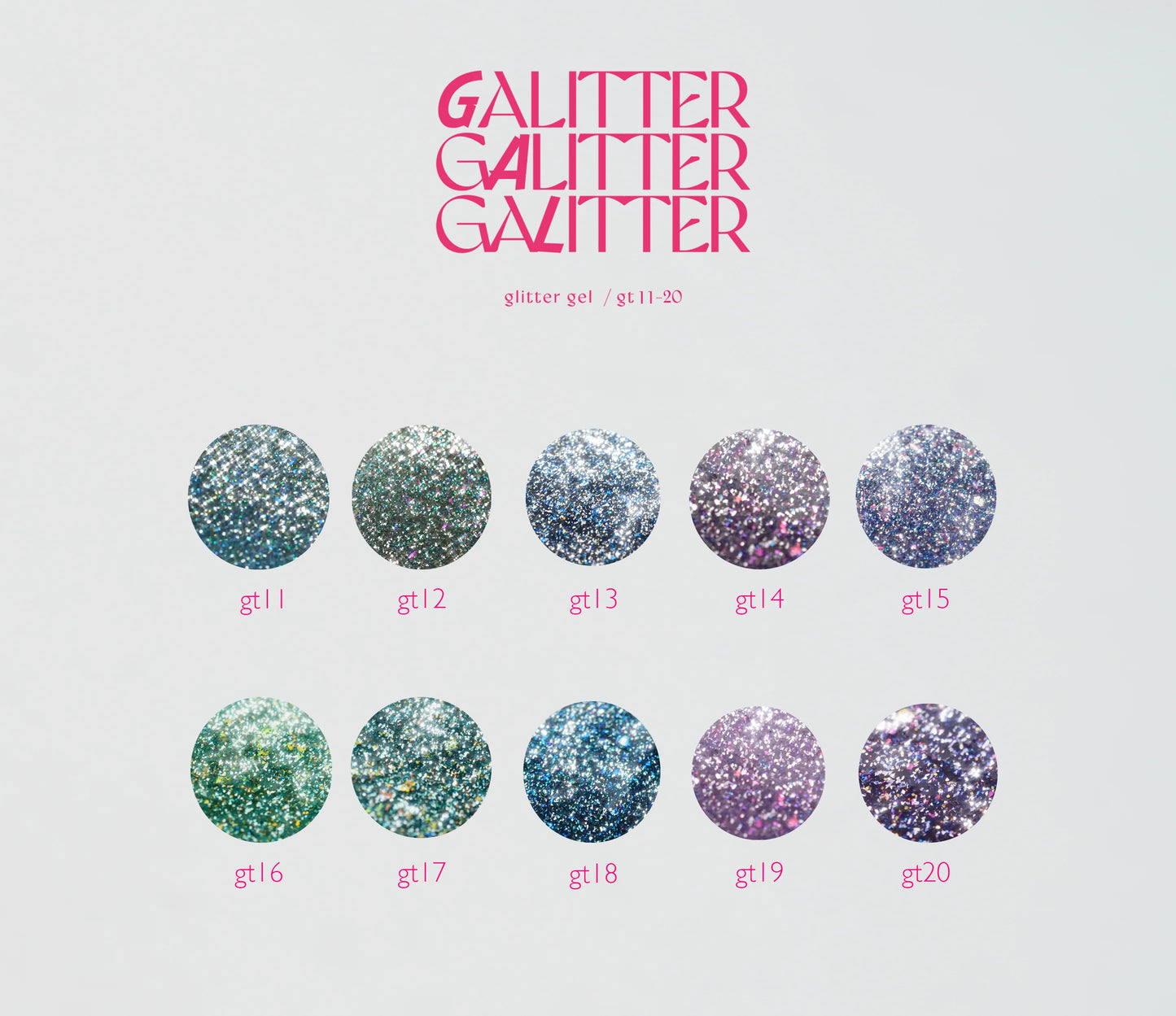 énoi - galitter glitter gel