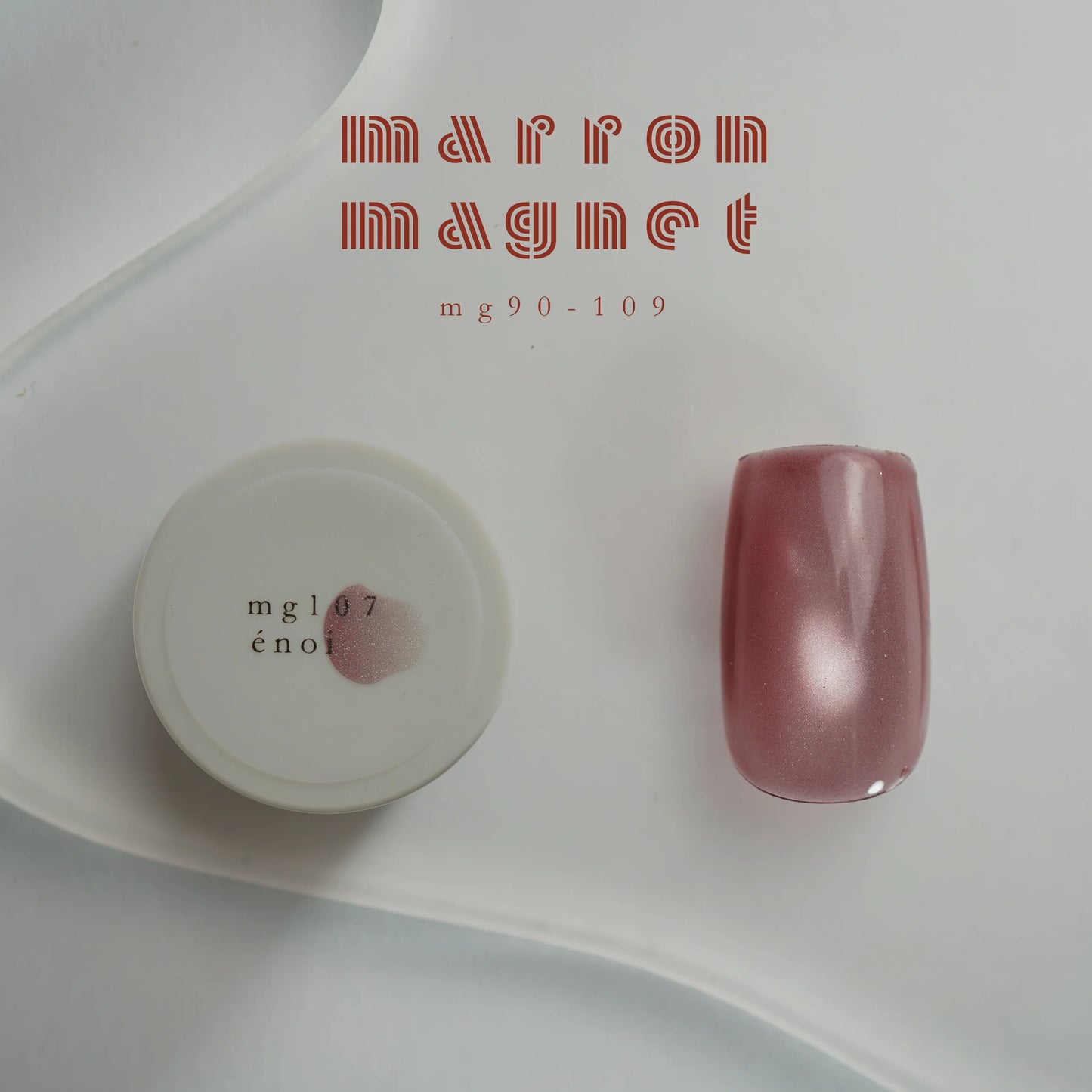 énoi - marron magnet gel