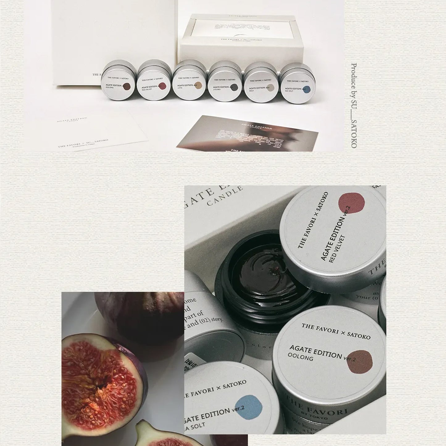 the favori - AGATE Candle ver2. 6color