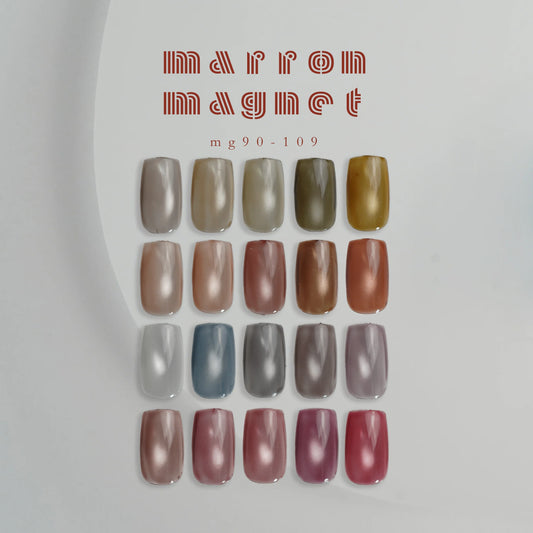 énoi - marron magnet gel