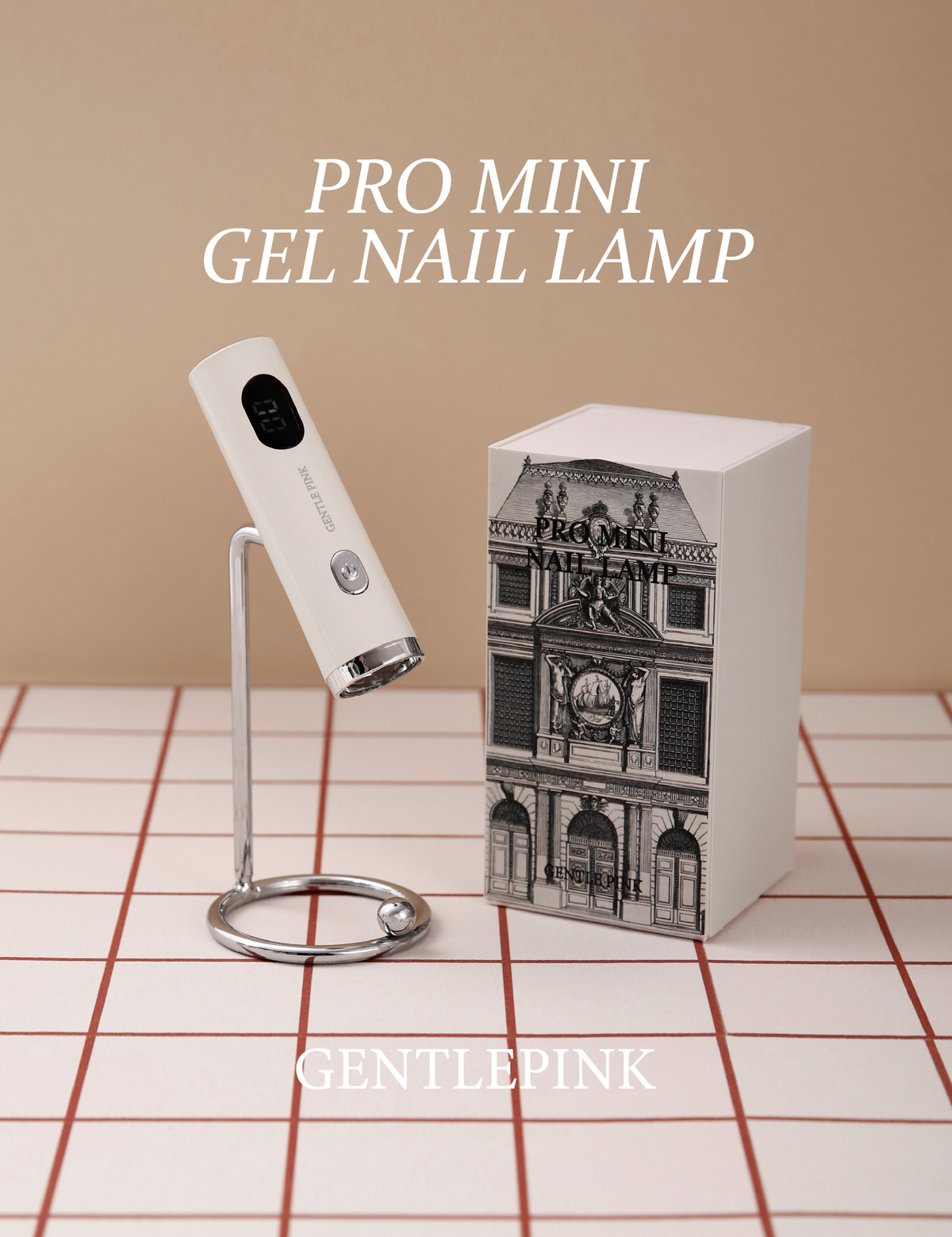 GENTLE PINK - PRO MINI GEL NAIL LAMP